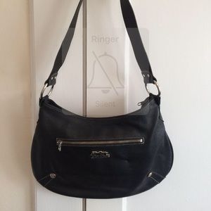 Authentic black leather Harley Davidson purse